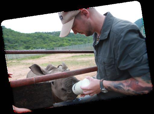 Included is information on the Living with Orphaned Rhinos program, next steps, the daily schedule, accommodation and menu, excursions, amenities, weather, what to bring, safety guidelines and