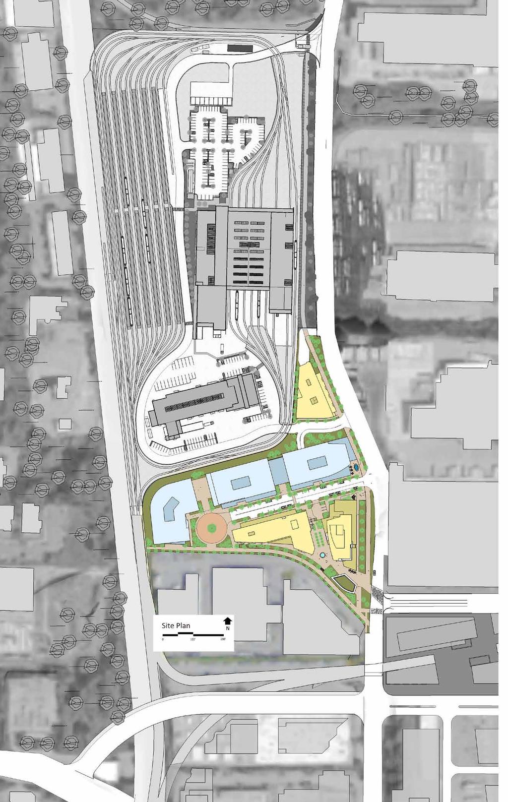 TOD MASTER DEVELOPMENT PLAN PLAN ERC North Connection Future BPS Elementary School Zoning: 120th Ave NE BR-OR-2,