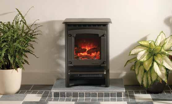 Electric Marlborough Small Electric Marlborough Featuring the same distinctive styling as the Gas Marlborough, the two electric versions offer you an amazingly realistic log-effect fire at the touch