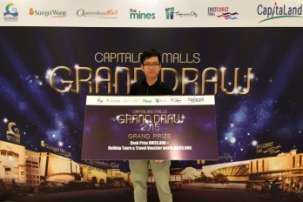 CapitaLand Malls Grand Draw Joint collaboration with CapitaLand to reward shoppers CapitaLand Malls Grand Draw was