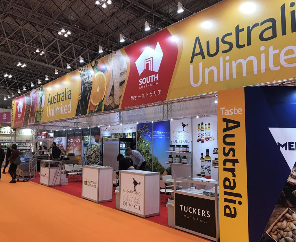 FOODEX 5-8 March 2019 Chiba, Japan 3 Exhibition extended to four days in 2019 85,000 buyers from food service, distribution and trading companies The gateway market to Asia Food South Australia