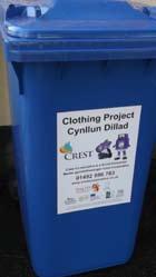 School and community group textile collections In January 2015 Crest Co-operative introduced textile