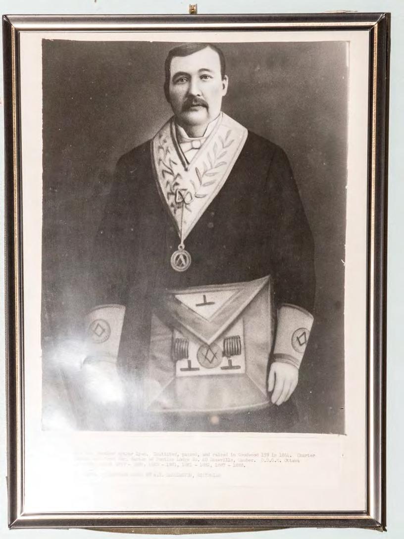 Prominent Members of Goodwood Lodge Arthur Lyon born 1837 and initiated in Goodwood in 1864 He was a doctor and the