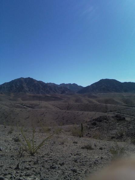 A Hiking Guide to Trails in the Yuma Area 22 Gila Mountains Airplane Wreck Mountain: Though short, this is a moderately difficult hike to the airplane crash site and beyond to the summit.