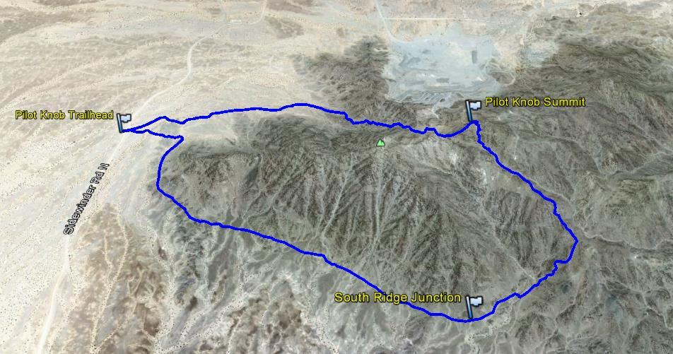 Pilot Knob Southern Summit Trail 3-D Image (orientation