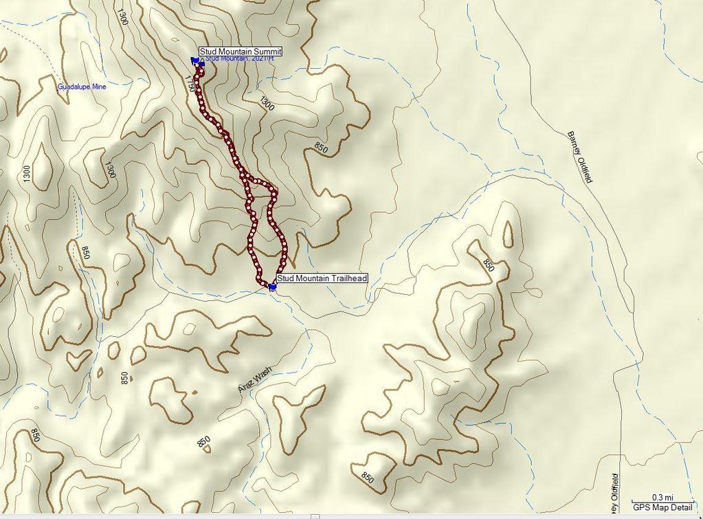 Stud Mountain Trail 3-D