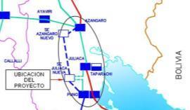220 kv AZANGARO JULIACA PUNO TRANSMISSION LINE TO BE CALLED Puno Concession of the design, financing, construction, operation and maintenance of the line