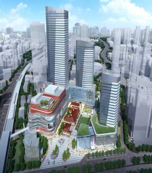 Raffles City Chongqing Office, Retail and Serviced