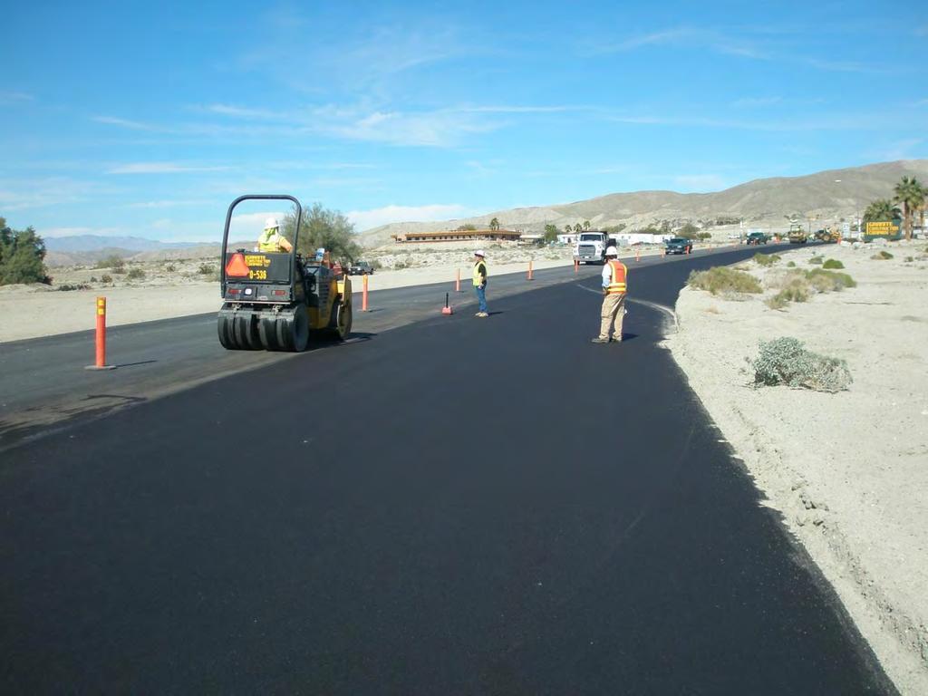 Granite Indio Plant Access Road WMA Test