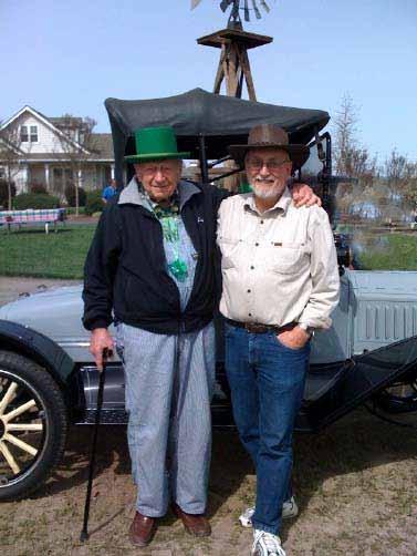 Herb & Diane 17 Gregoire, Vince & Joan 19 Happy Birthday to Lou Colombano Both Lou and his beautiful 1915Runabout Model T Ford are both 98 years old this year