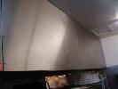 101 STAINLESS STEEL EXHAUST CANOPY, 355 x 100cm,