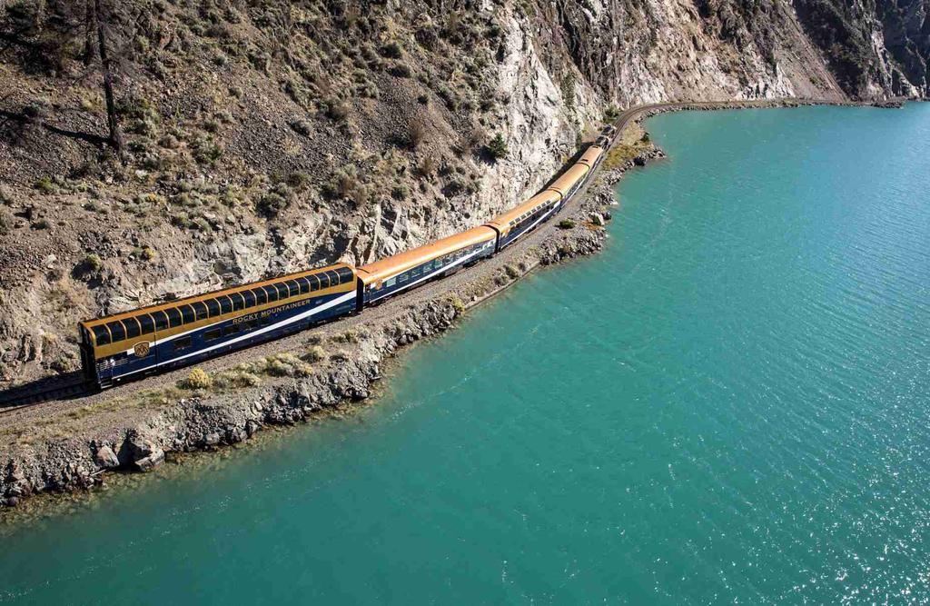HIGHLIGHTS Spend 3 Days onboard Rocky Mountaineer Enjoy scenery through the window