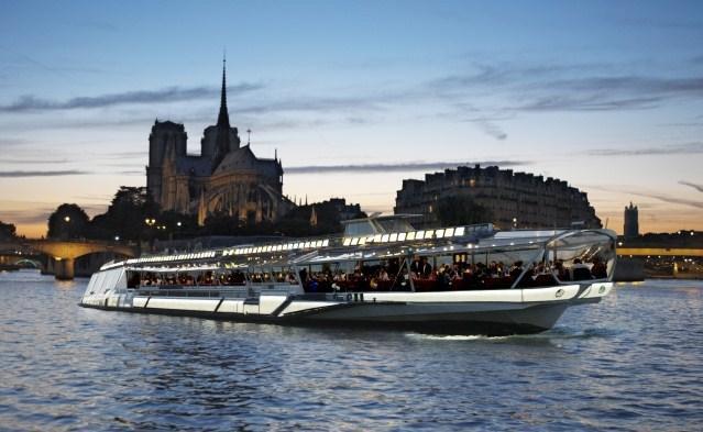 As a Grand Finale to your tour, tonight s dinner will be aboard a Bateau Mouche, a