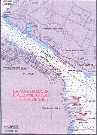 water and fuel, and other port services (Figure 2) Figure 1: Refurbish of Havana cruise berths Figure 2: Havana harbor