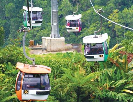Day 2 Langkawi Activities - Included in your trip Enjoy Langkawi's Cable Car ride with Sky Bridge tour (Private).