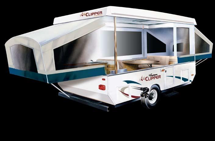 Sport Specifications 806 106 106 UD 106 ST 107 Clipper Features 108 ST 126 ST 128 ST 127 ST Interior Box Size 8' 8.5' 8.