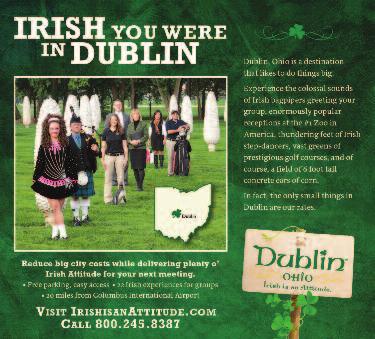 Secured exposure of Dublin in various SMERF publications such as the Ohio Society of Association Executives, Rejuvenate Magazine and Small Market Meetings Magazine.