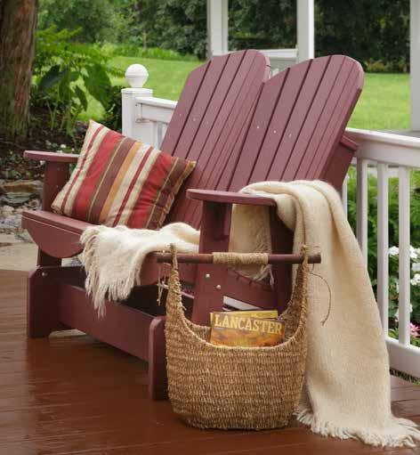 Glider Seating and Relaxing Let the casual