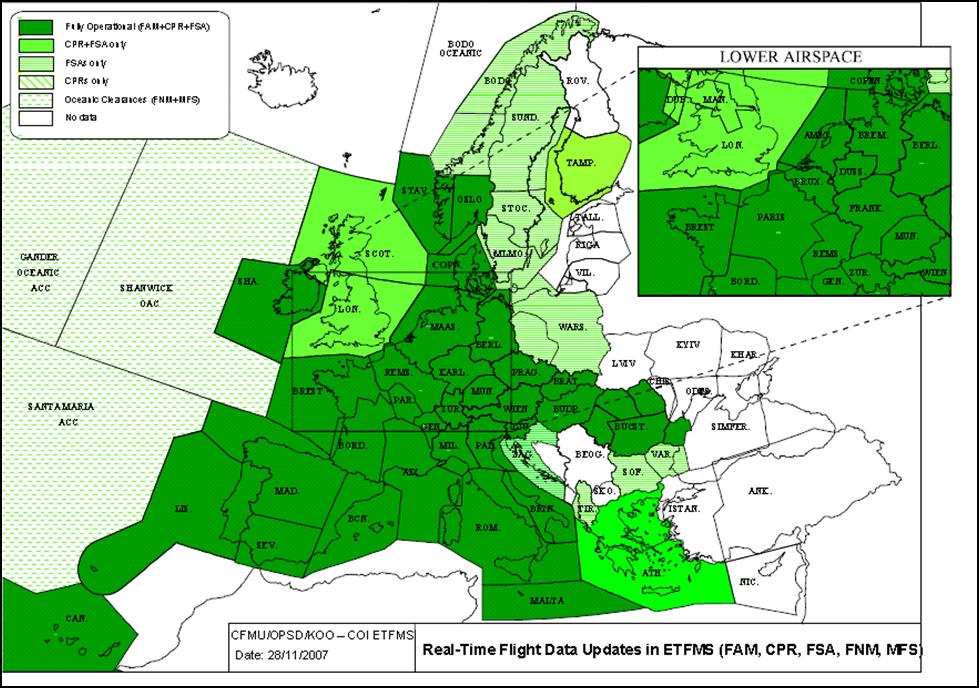 available, a new European weather radar package, international NOTAMs, and much more.