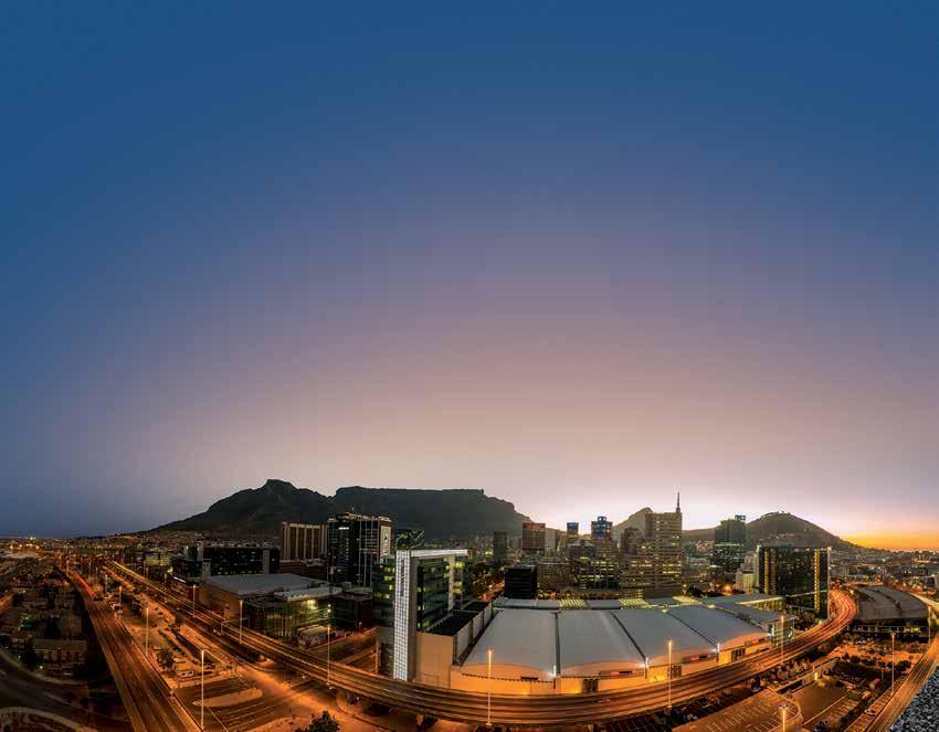 THE CAPE TOWN INTERNATIONAL CONVENTION CENTRE Originally opened in 2003, the Cape Town International Convention Centre (CTICC) is jointly owned by the City of Cape Town (71.