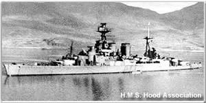 1 Brave Report HMS Hood off Iceland during April 1941.The photo is part of the HMS Hood Association archives having been sent over from a member in Canada some years ago.