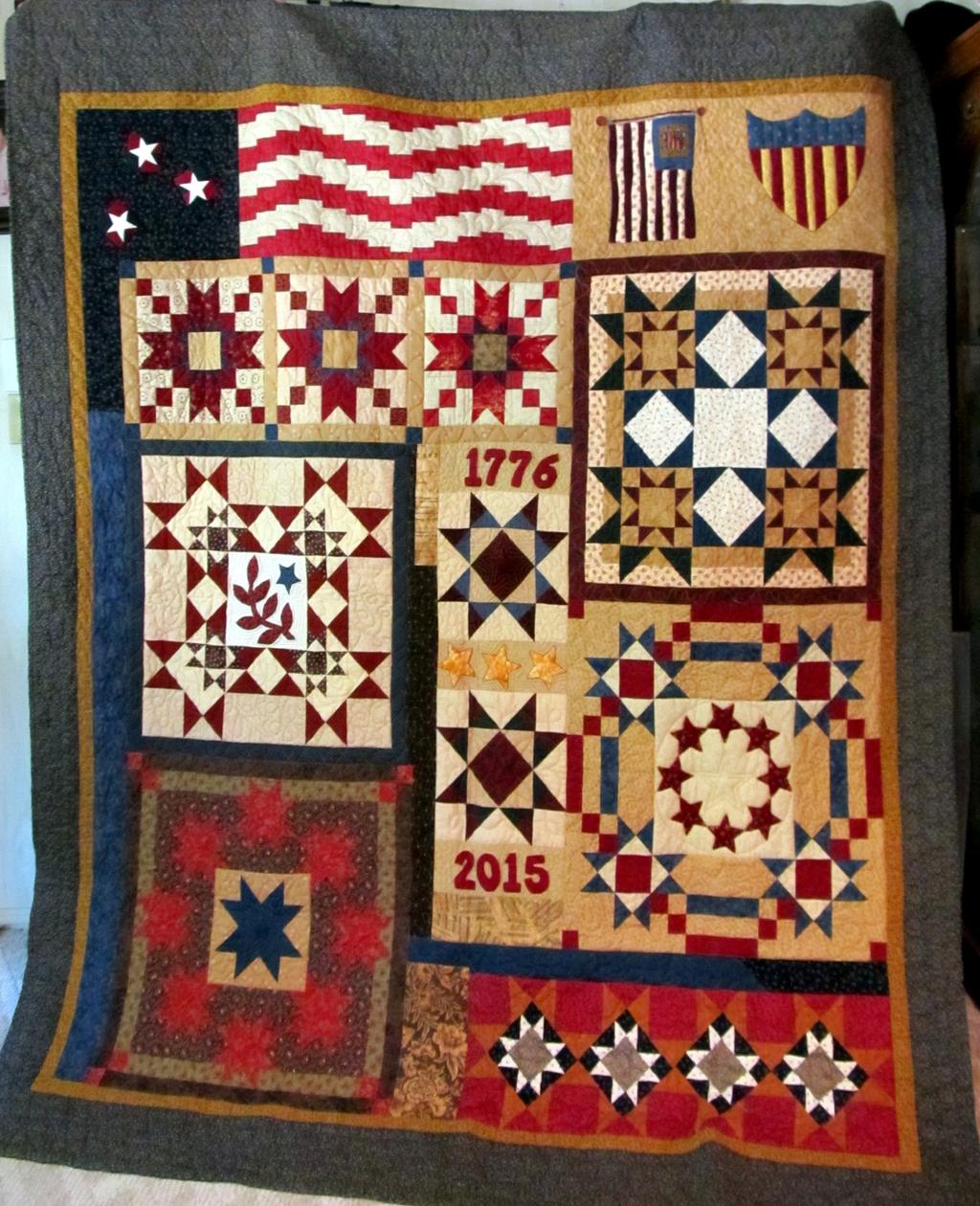 PAGE 6 2015 Donation Quilt There is no quilt show this year. We need everyone to sell tickets to raise money for our guild.