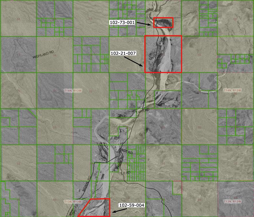 Aerial map of