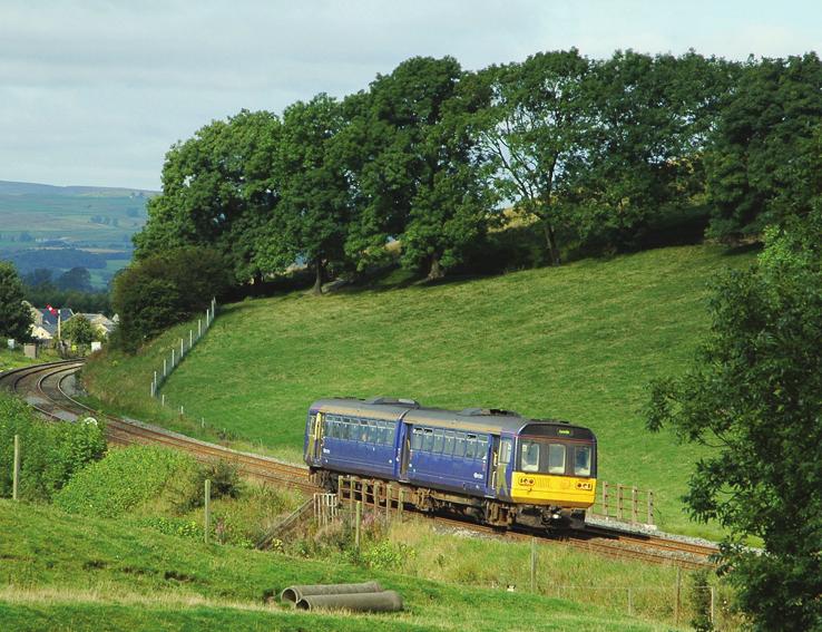 Tim Calow caught this Pacer train in beautiful countryside near Hellifield earlier this year.