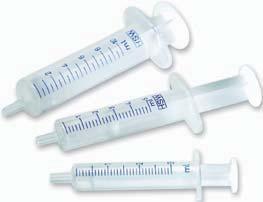Sample Preparation All-Plastic Disposable Syringes Disposable syringes with polyethylene barrels and polypropylene plungers; use for all syringe filter applications Two-part, all-plastic construction