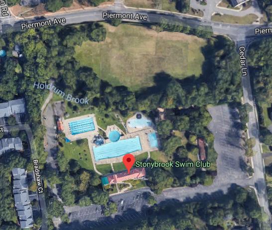 Facility Instructions Drop Off*: TGA will greet campers at the Stonybrook Swim Club (noted below on map) and walk them to the field; if there is rain we will send an email about location change Pick