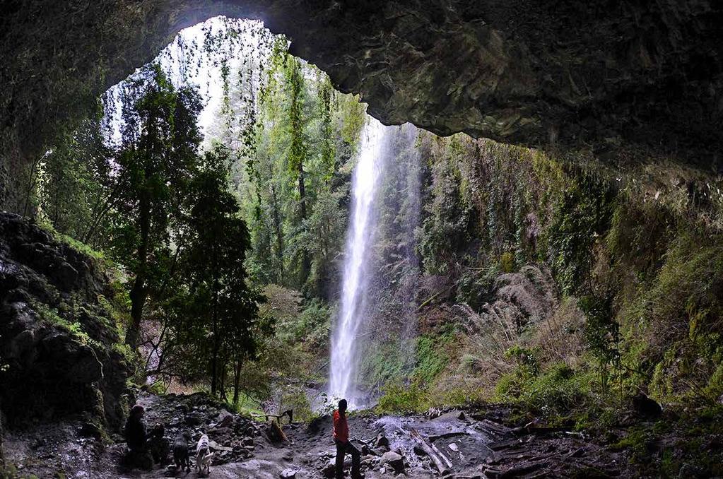WATERFALLS AND MAPUCHE MUSEUM Duration : half a day / 4 and a half hours approx. Season : All year Difficulty : Medium We head to the Andean city of Kurarewe, on the road to the Argentinean border.