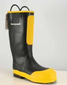 Specially designed profiled boot to accommodate the largest legs fitting comfortably under proximity pants High performance fire resistant and waterproof leather has been independently tested to