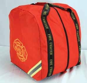 SPECIFY COLOR: Red or Black BL429 X-Large Turnout Bag FIRE-DEX 911 HELMET Padded shoulder strap The 911 helmet provides solid, dependable, comfortable protection in a multitude of environments and