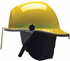 AF088 FIREDOME PX HELMET-THERMOPLASTIC Firefighters who need a more durable helmet choose the FireDome helmet with injection-molded thermoplastic outer shell.