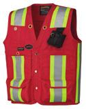 SAFETY APPAREL Surveyor s / Supervisor s Vest Hi-Viz Safety Vests Back
