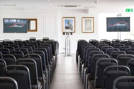 Lower River Room Watch London float by The newly refurbished Lower River Room has large windows with spectacular