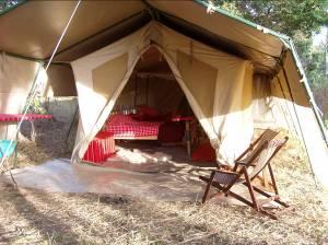 THE CAMP The Mara Migration Camp is a mobile tented camp situated in the Maasai Mara Game