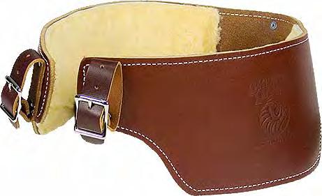 XXL See pg 2 For Belt Sizing 5002-2 Leather Work Belt Extra