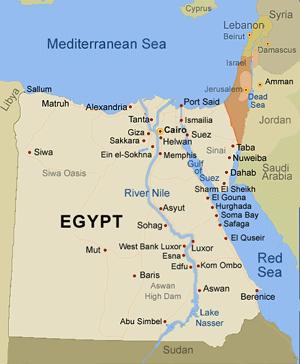 The gift of the nile Geography played a key role in the development of the Egyptian