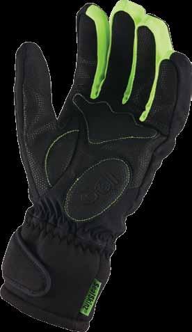 technical gloves designed and engineered for riding in cold and wet conditions.