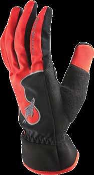 warmth Extended stretch cuffs Outstanding grip and comfort in all