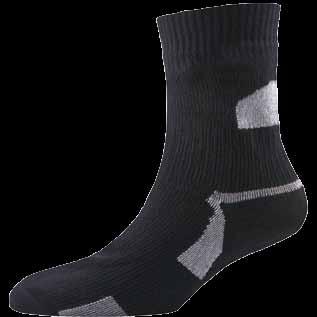 Length Socks Mid-calf length fit Ankle elastication Ideal for walking and