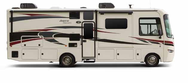 Precept We care about getting there as much as being there The 2016 Jayco Precept is as smooth-riding as they come thanks to JRide Plus and a Ford F53 chassis. So step inside and venture out.