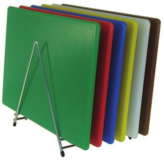 5 Colour Coded Wall Chart Board Rack HACCP Stickers For More Wooden Boards Please See Food Service Section 49.