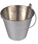 BINS 12ltr Stainless Steel Bucket No Foot code: 16590 4.