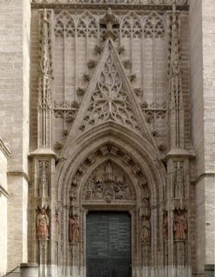 zapadnog pročelja. Vrata svetog Miguela - Portada de San Miguel Slika 20.