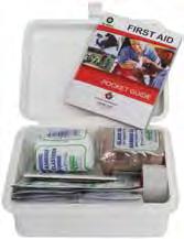 0 MICRO FIRST AID KIT Small kit is perfect for a hiking backpack or small watercraft Compact and convenient first aid kit Contains 47 items for small to medium wounds Durable, lightweight, watertight