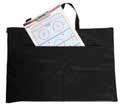 Pro Rigid Carry Board is pre-drilled for wall mounting Canvas Carry Bag is black poly PVC with zipper down the side for easy access Clipboard Dimensions: 10 x 16 (25.5 cm x 40.
