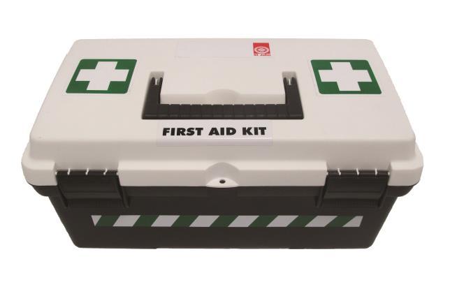 Workplace Kit - Portable A complete range of first aid equipment that meets the first aid needs of your workplace in a durable and portable container.