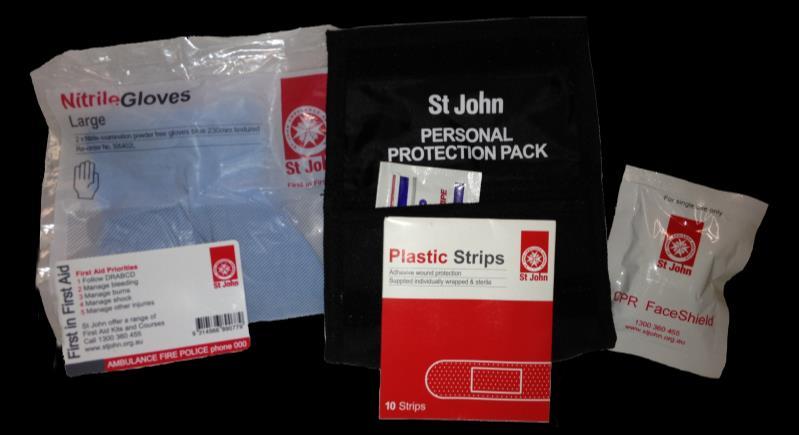 Personal Protection Pack Ideal for one person, the Personal Protection Pack is a small and compact